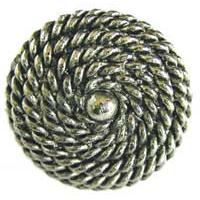 Emenee OR289-ABB Premier Collection Rope in Antique Bright Brass Charisma Series